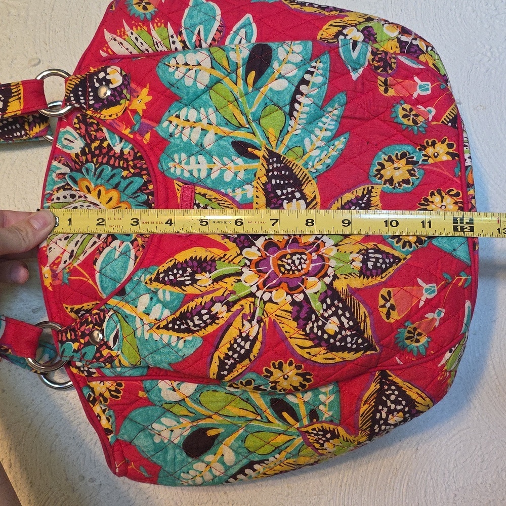 Vera Bradley Purse & Wallet Bundle | Rumba Paisley Floral | Like New! - Picture 8 of 10